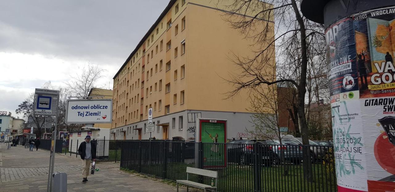 Mieszkanie Jednopokojowe, Ul Dworcowa, Centrum, Parking Gratis!!! Breslavia Exterior foto